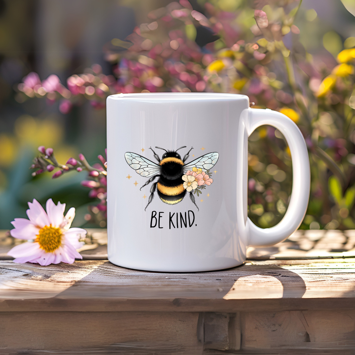 Bee Kind Ceramic Mug