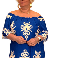 ROCKTHOSECURVES OFF SHOULDER FRILLED HEM BELL SLEEVE DRESS