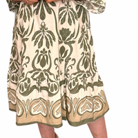 Crochet Sleeve Off-Shoulder Gypsy Dress