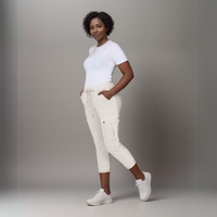 Plain Super Stretch Cargo Magic Trousers Jeans