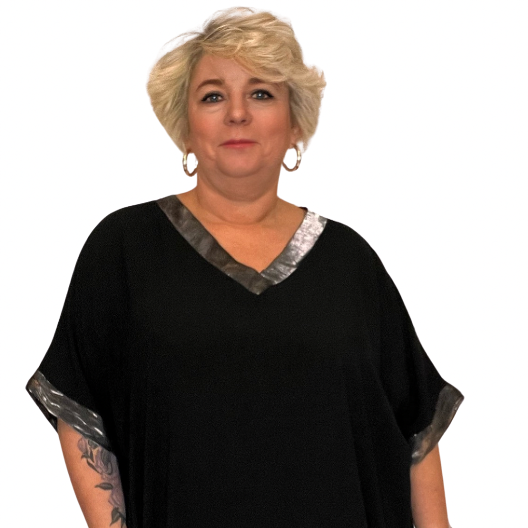 ROCKTHOSECURVES SUPER SOFT SHIMMER EDGE SHORT SLEEVE TOP / BLOUSE