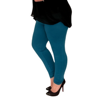 High-Waisted Plain Leggings