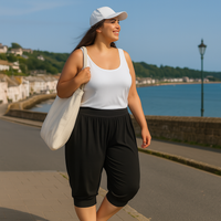 3/4 Length Capri Harem Pants