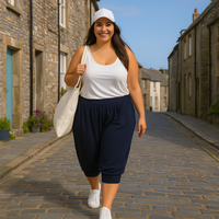 3/4 Length Capri Harem Pants