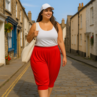 3/4 Length Capri Harem Pants