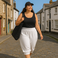 3/4 Length Capri Harem Pants