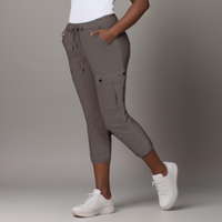 Plain Super Stretch Cargo Magic Trousers Jeans