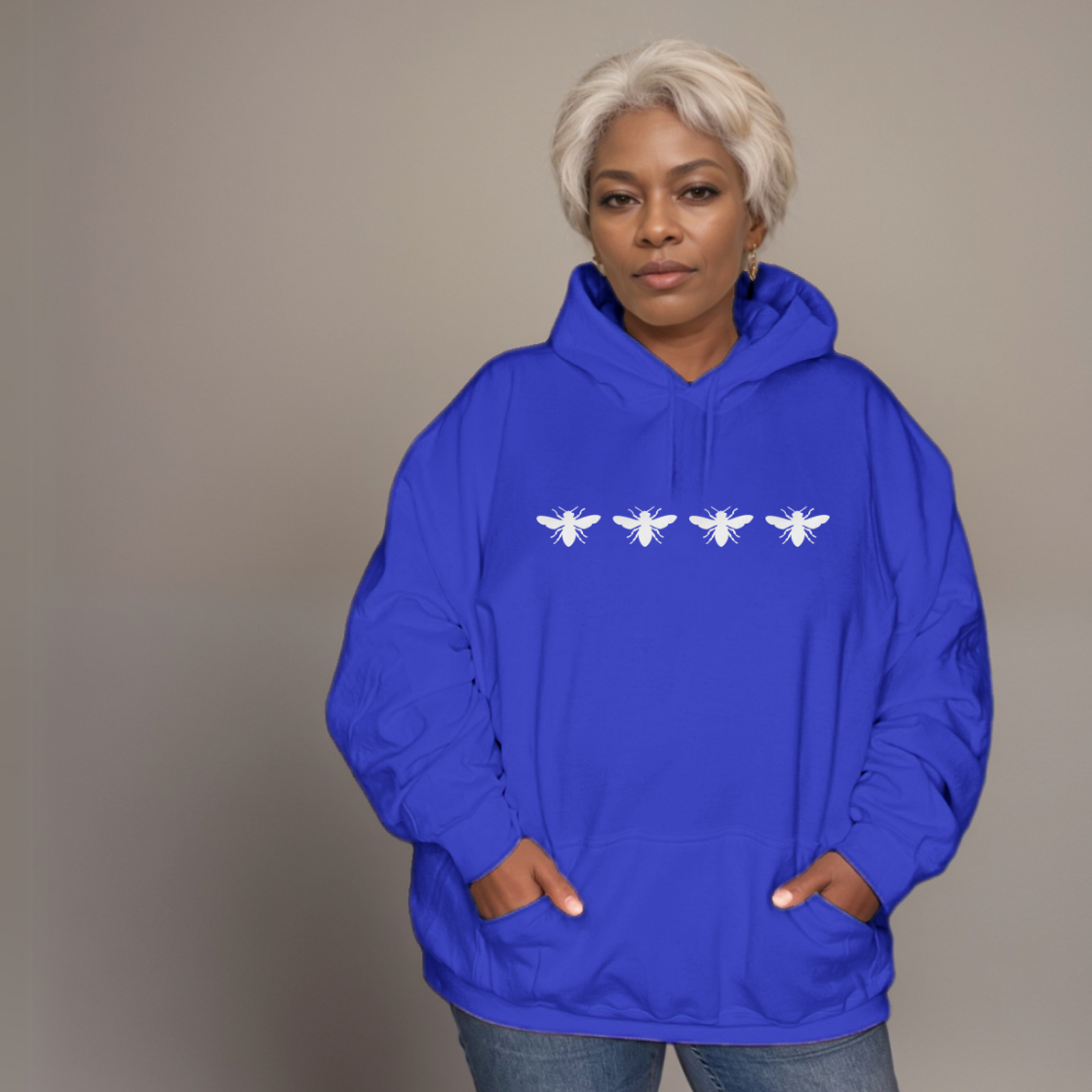 4 Bees Premium Cotton Hoodie