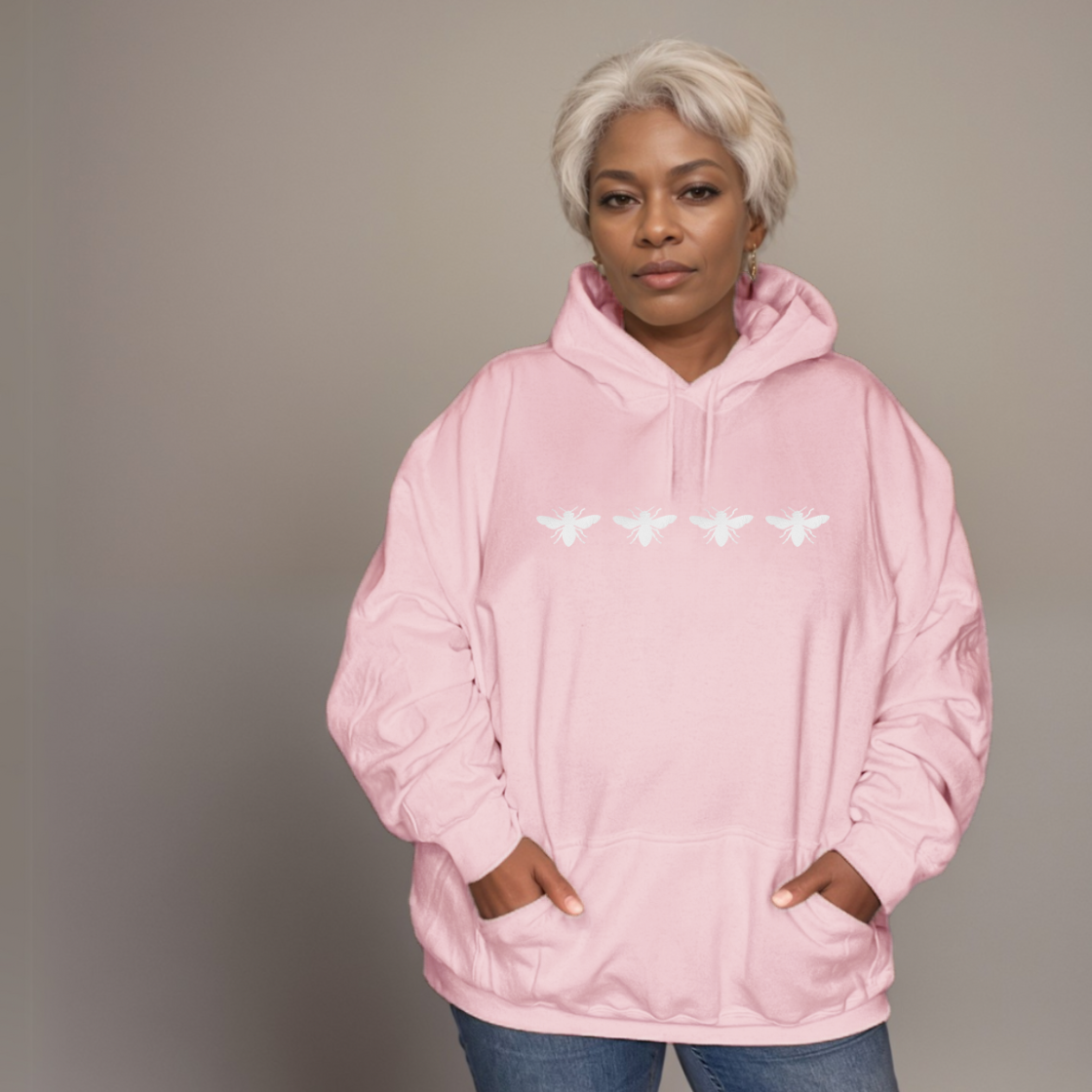4 Bees Premium Cotton Hoodie