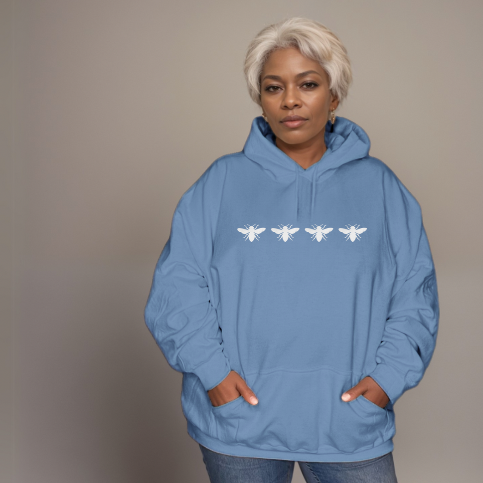 4 Bees Premium Cotton Hoodie