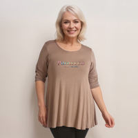 Prosecco Per Favore Button Sleeve Swing Top