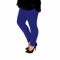 High-Waisted Plain Leggings