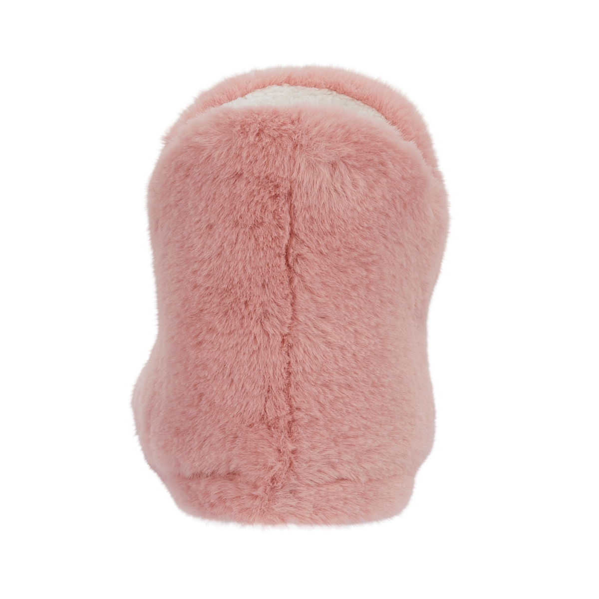 Pink Fluffy Plush Slippers Boots