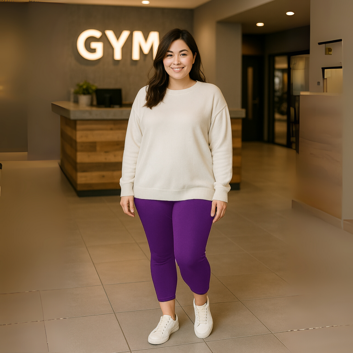 3/4 Capri High Waist Leggings