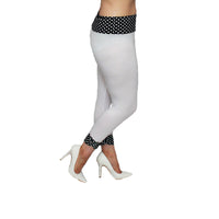 ROCKTHOSECURVES 3/4 CAPRI LEGGINGS WITH FEATURE PANELS