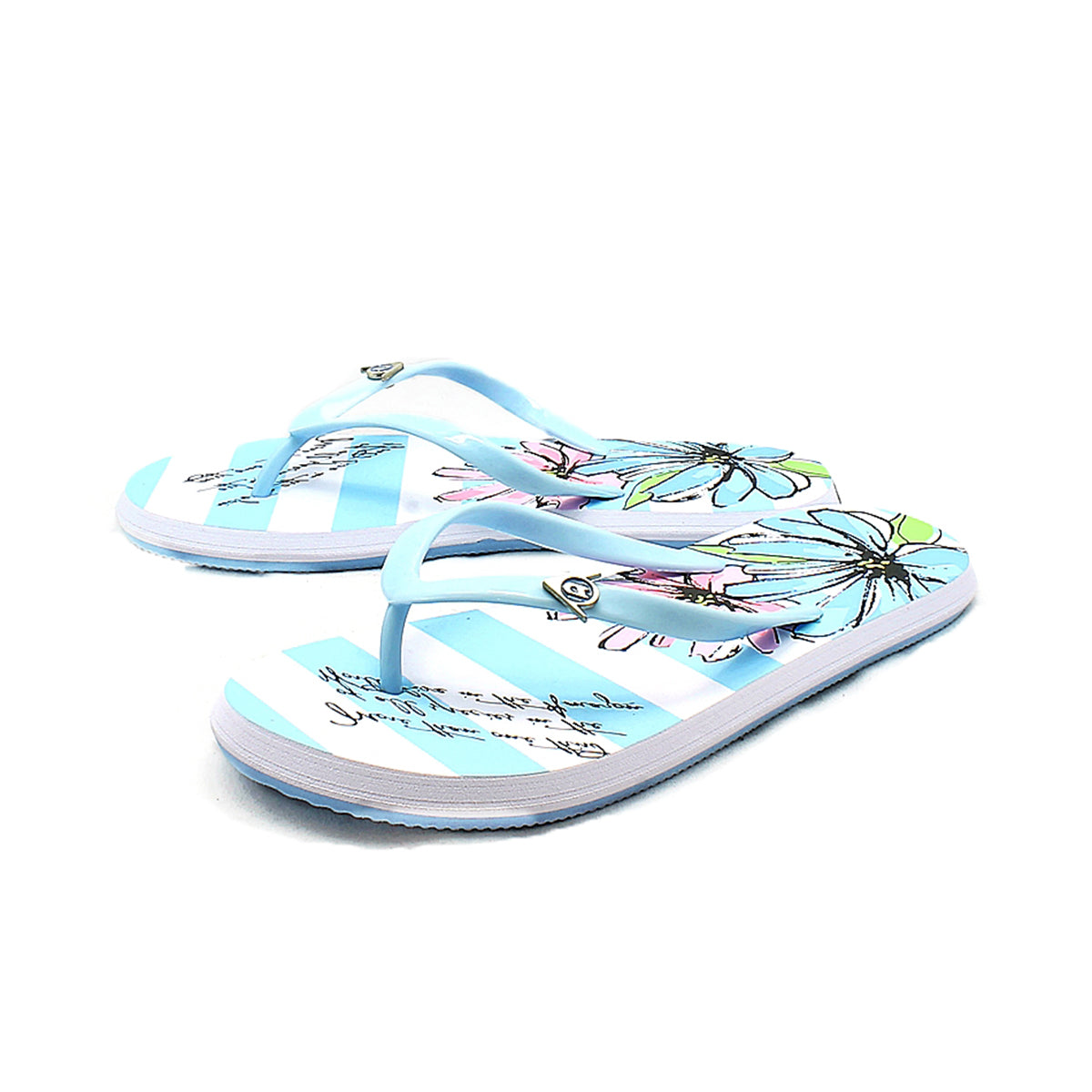 Print flip flops / beach shoes / sandals