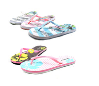 Print flip flops / beach shoes / sandals