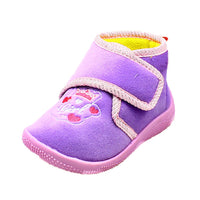 Children's Slippers boots with princess crown to front