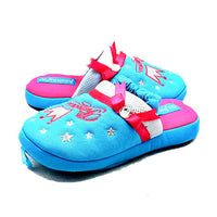 Childrens Princess crown open back slippers