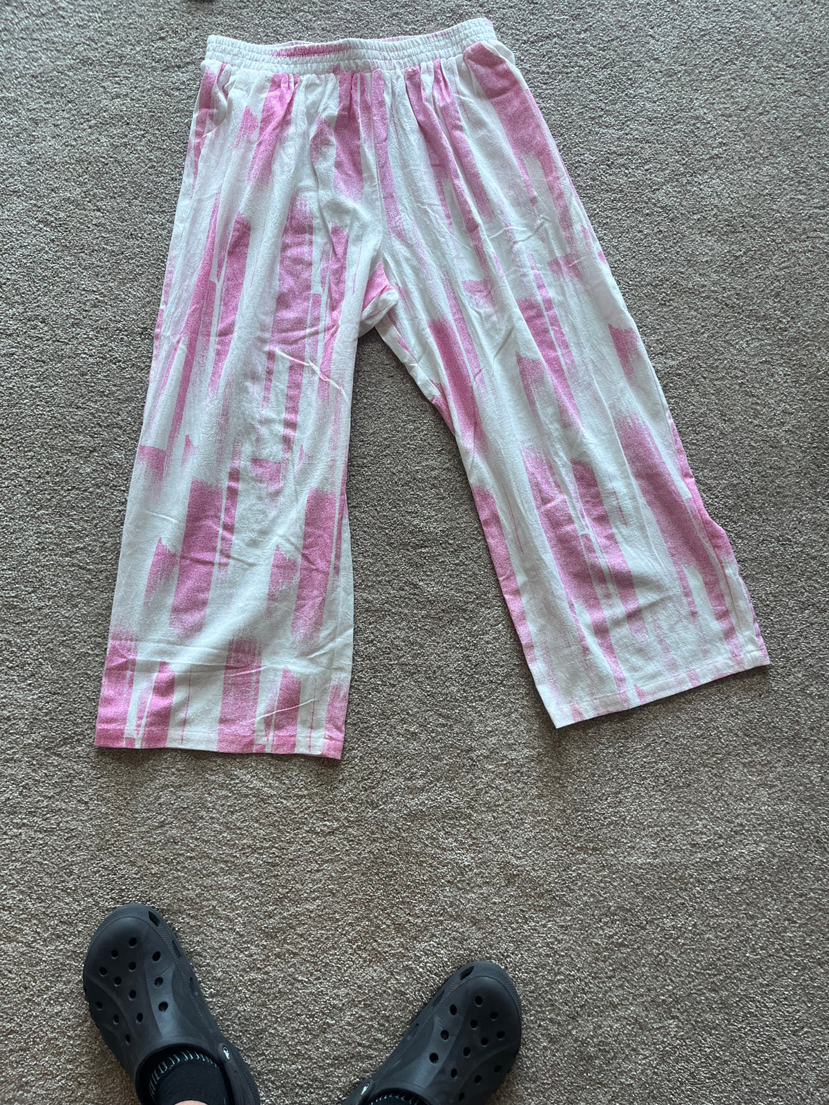 paint stripe pattern pants (Copy)