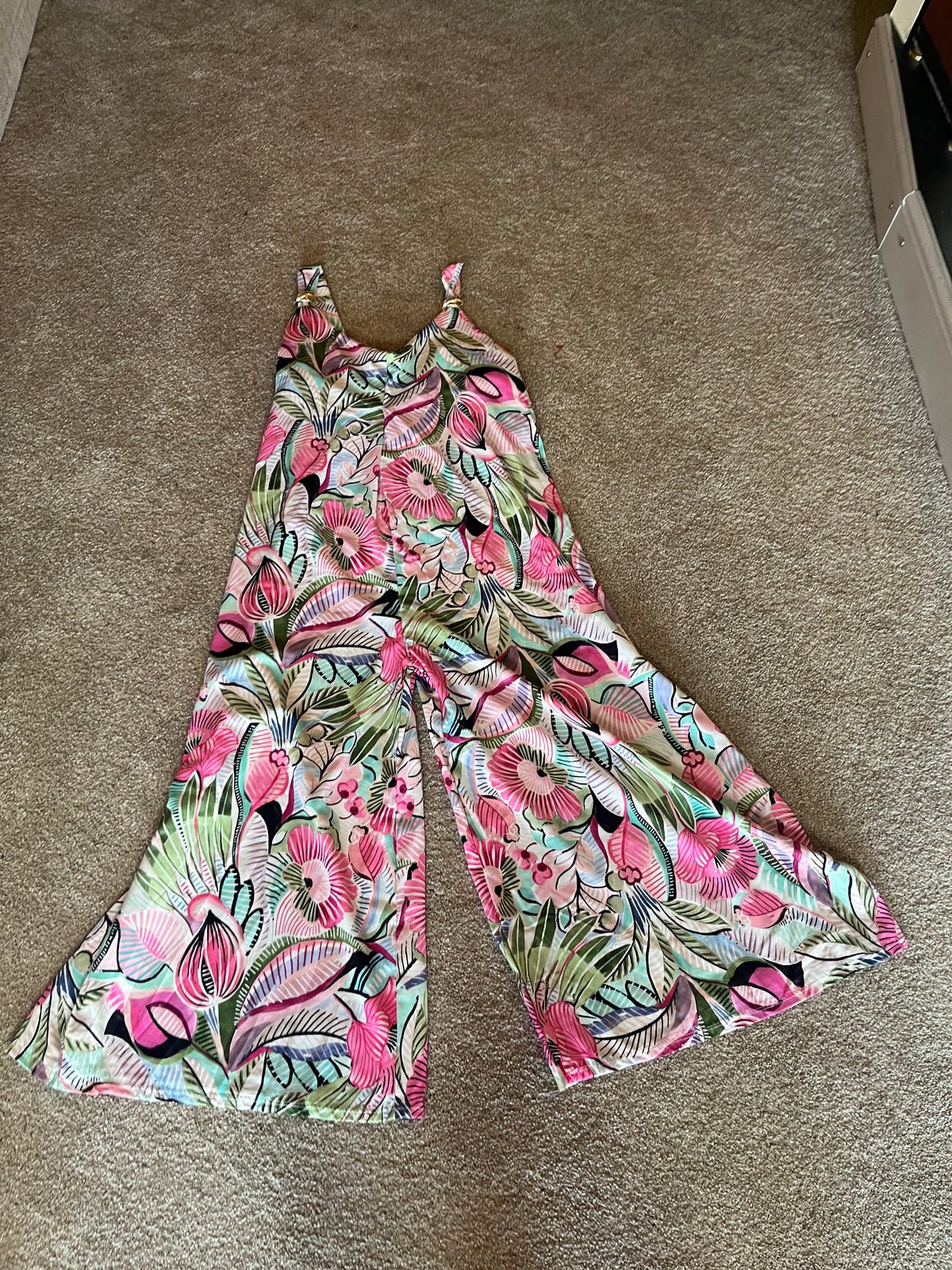 MULTI FLORAL JUMPSUIT