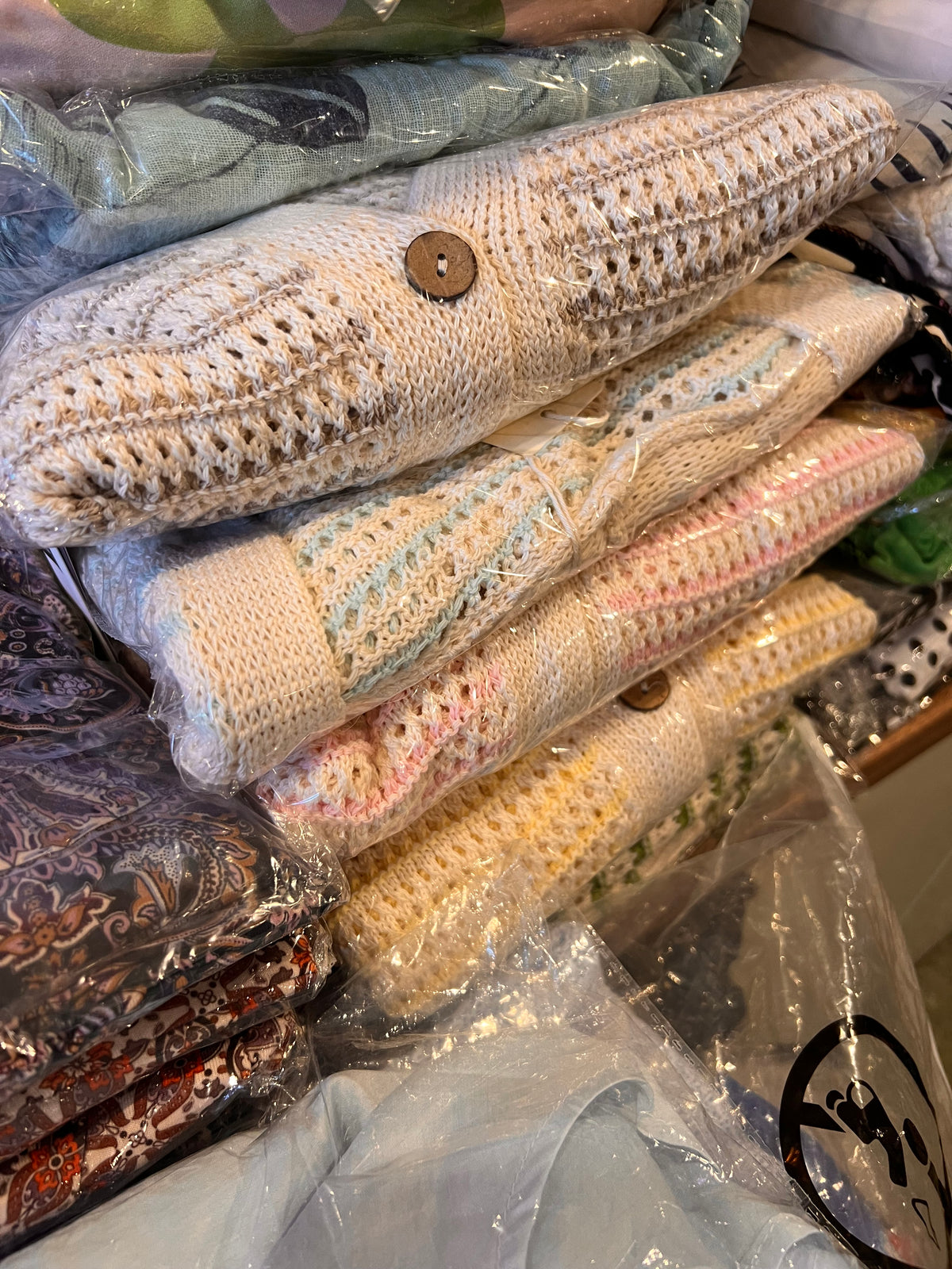Knitted cardigans