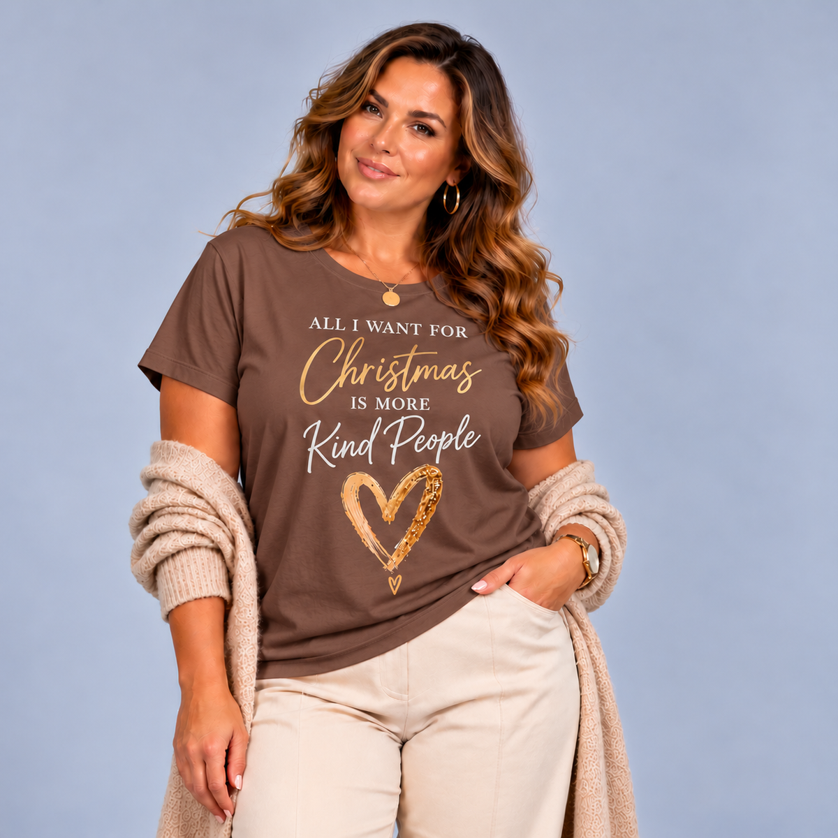 Premium Cotton Christmas Be Kind T-Shirt