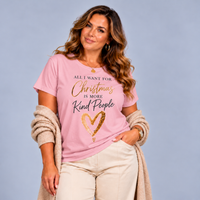 Premium Cotton Christmas Be Kind T-Shirt