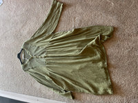 buttoned shirt netted dress (Copy)