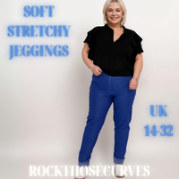 ROCKTHOSECURVES SUPER STRETCHY SOFT FEEL HIGH WAIST JEGGINGS