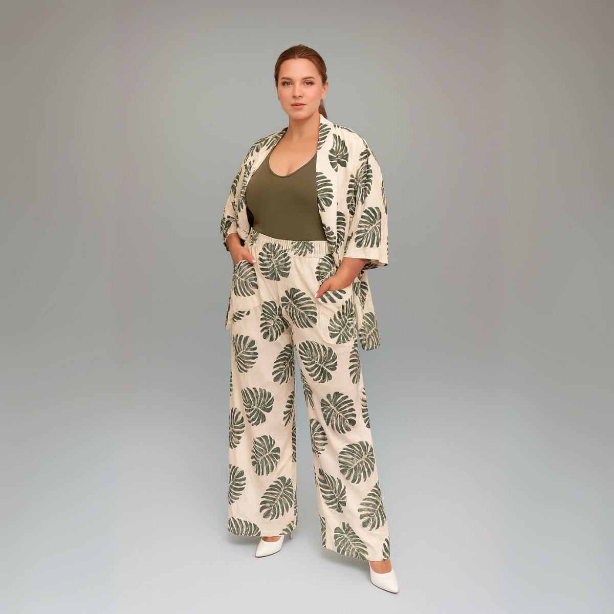 Leaf Trouser Suit