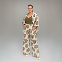 Leaf Trouser Suit