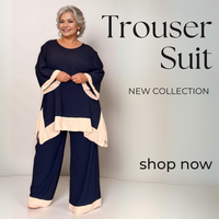 ROCKTHOSECURVES HANKY HEM PANEL EDGE TROUSER SUIT