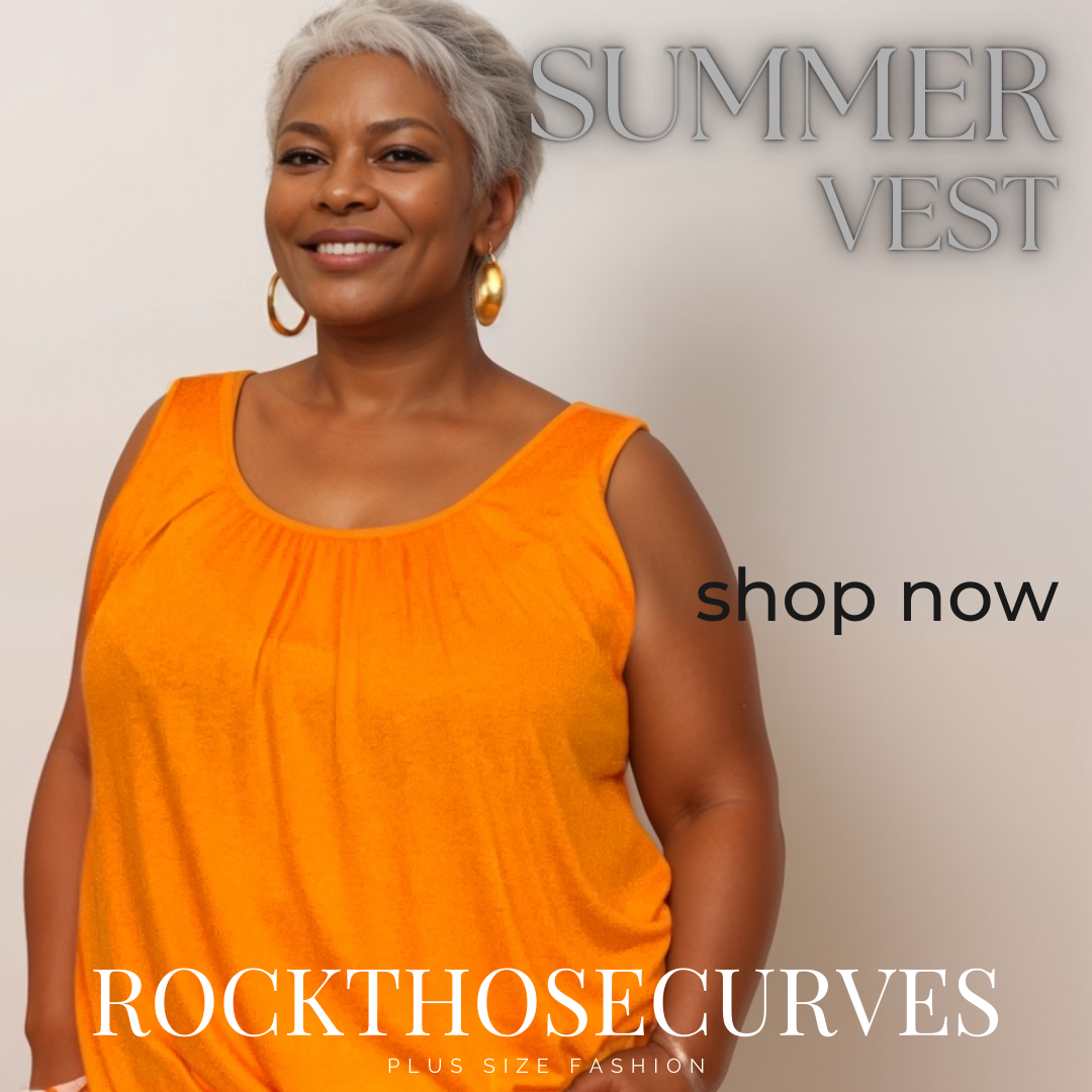 SLEEVELESS ELASTIC HEM VEST TOP