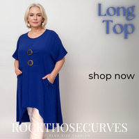 ROCKTHOSECURVES CUT OUT HEM LONG LENGTH BUTTON TOP