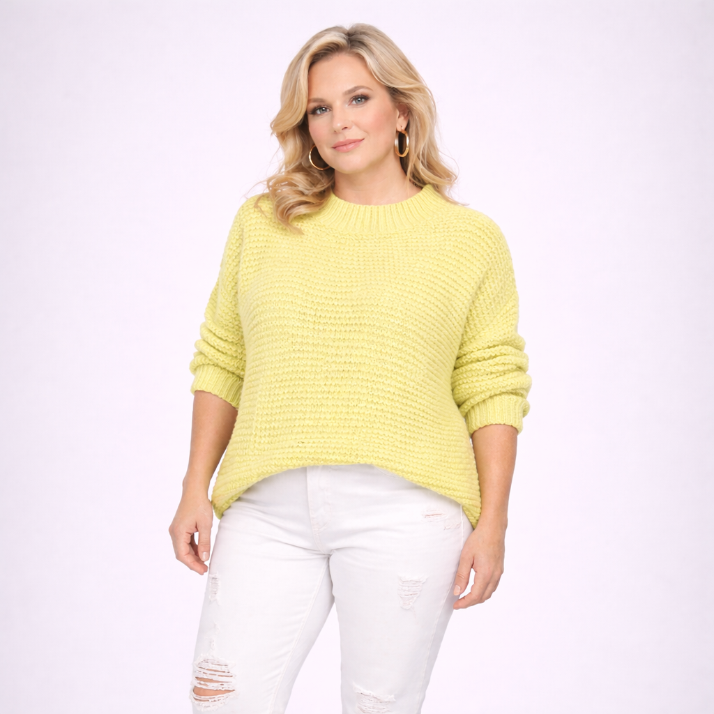 Chunky Knit Turtle Neck Jumper