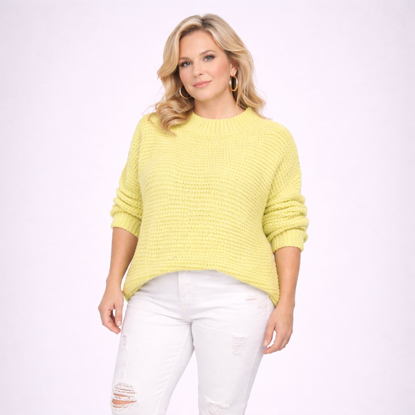 Chunky Knit Turtle Neck Jumper