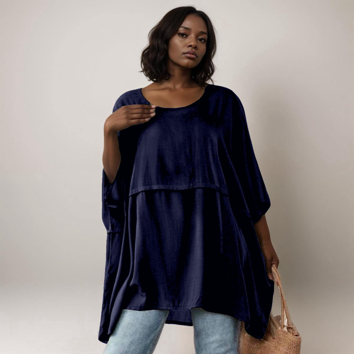 OVERSIZED LONG LENGTH KAFTAN / BLOUSE