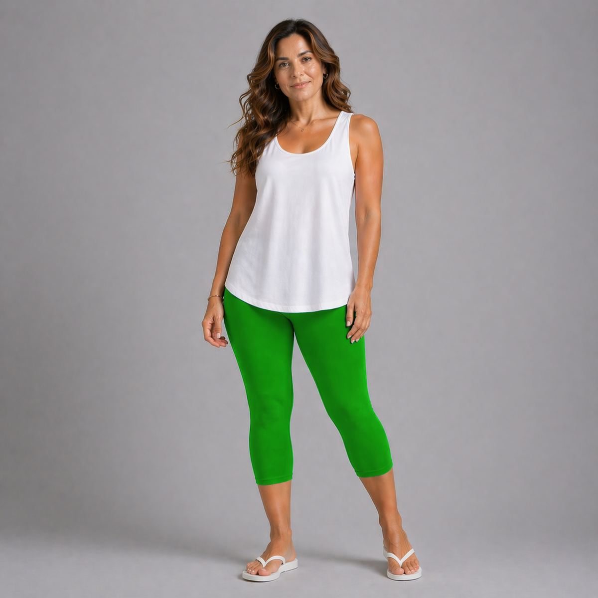3/4 Capri High Waist Leggings