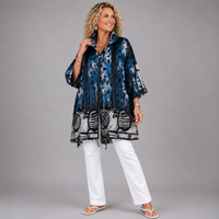 blue to white jacket (182T)