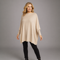 Super Soft Oversized Slash Neck Jumper