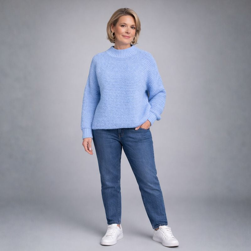 Chunky Knit Turtle Neck Jumper