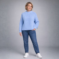 Chunky Knit Turtle Neck Jumper