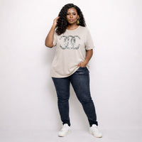 Studded Short Sleeve Cotton T-Shirt