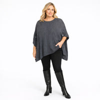 Chunky Knit Tabbard Jumper