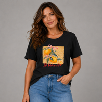 Oversized T-shirt with Lemon Print
