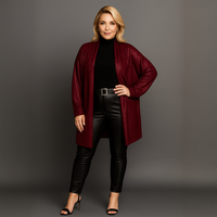 Shimmer Roll Neck Evening Jacket
