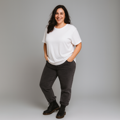 Premium Soft Stretchy Long Length T-shirt