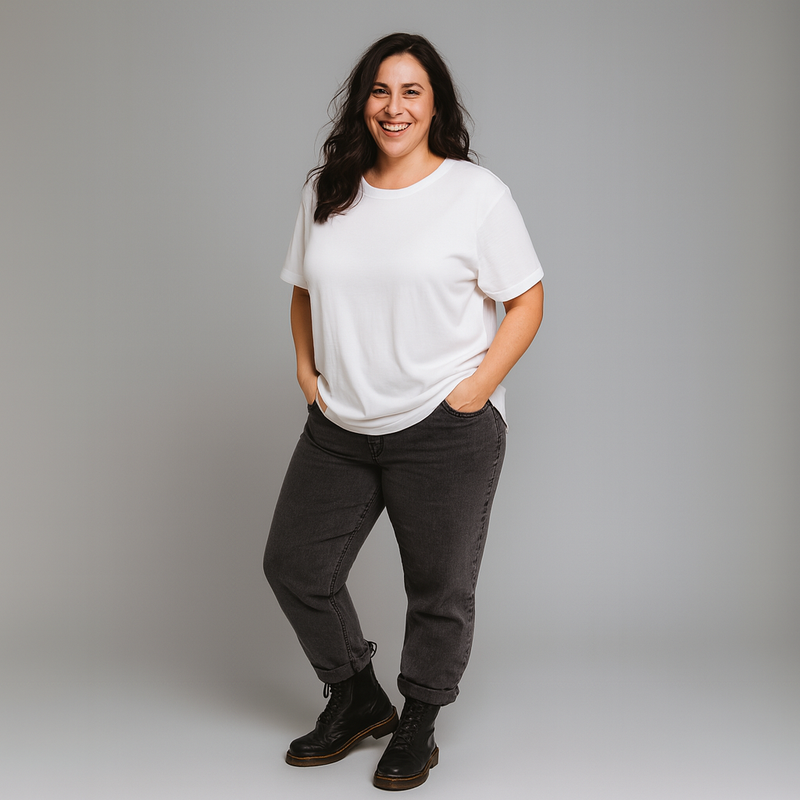 Premium Soft Stretchy Long Length T-shirt