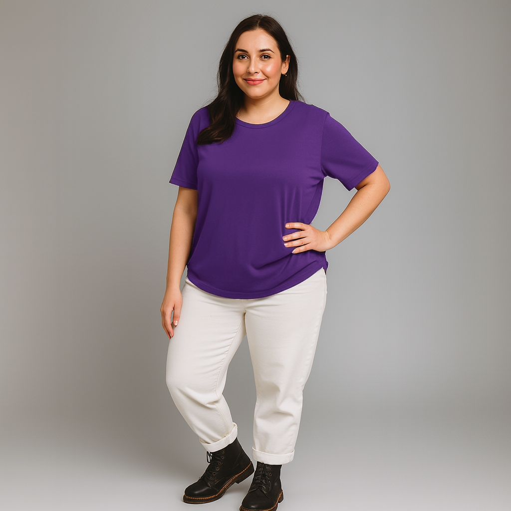 Premium Soft Stretchy Long Length T-shirt